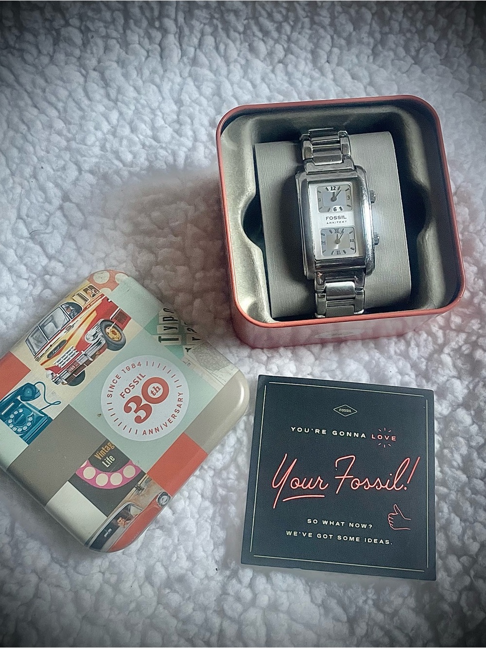 Fossil Arkitekt “Dual-Time” Men’s Bracelet Band Watch